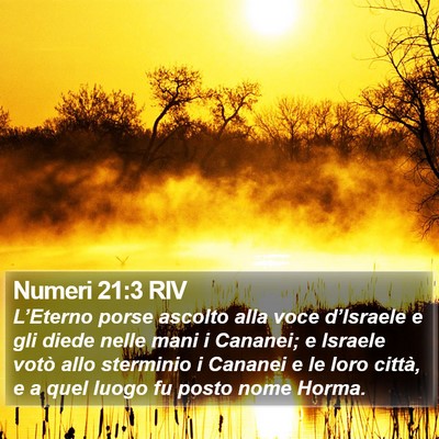 Numeri 21:3 RIV Bible Verse Image