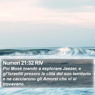 Numeri 21:32 RIV Bible Verse Image