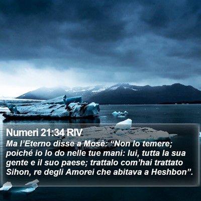 Numeri 21:34 RIV Bible Verse Image