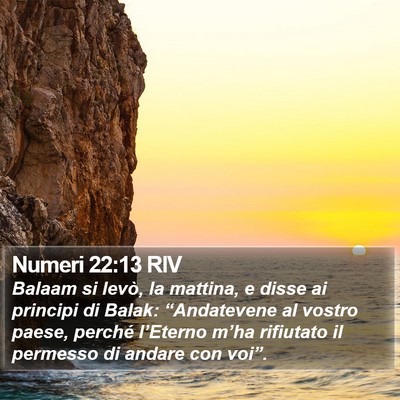 Numeri 22:13 RIV Bible Verse Image