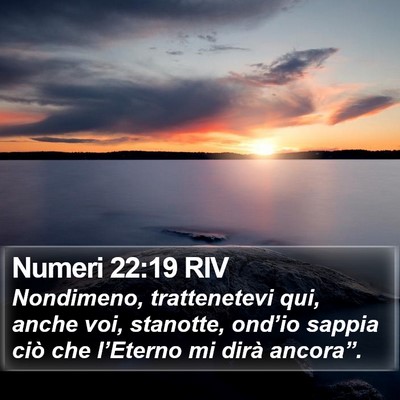 Numeri 22:19 RIV Bible Verse Image