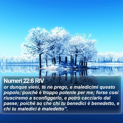 Numeri 22:6 RIV Bible Verse Image