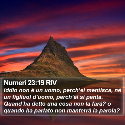 Numeri 23:19 RIV Bible Verse Image