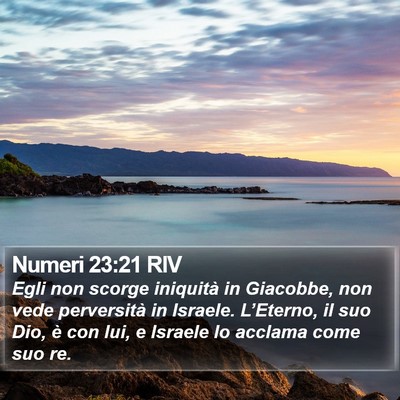 Numeri 23:21 RIV Bible Verse Image