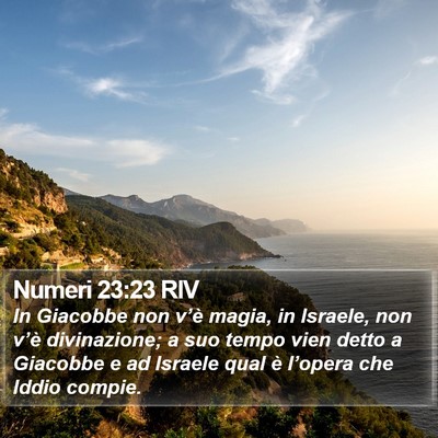 Numeri 23:23 RIV Bible Verse Image