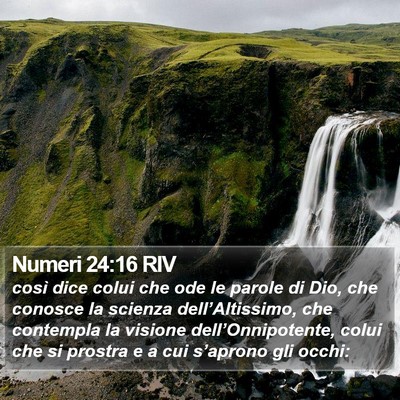 Numeri 24:16 RIV Bible Verse Image