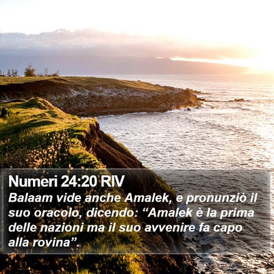 Numeri 24:20 RIV Bible Verse Image