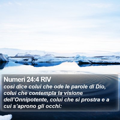 Numeri 24:4 RIV Bible Verse Image