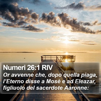 Numeri 26:1 RIV Bible Verse Image