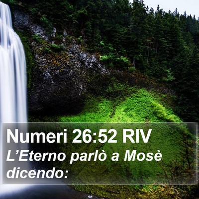 Numeri 26:52 RIV Bible Verse Image