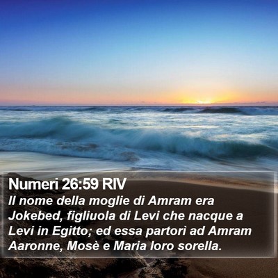 Numeri 26:59 RIV Bible Verse Image