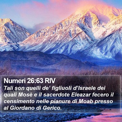 Numeri 26:63 RIV Bible Verse Image