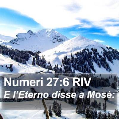 Numeri 27:6 RIV Bible Verse Image