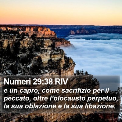Numeri 29:38 RIV Bible Verse Image