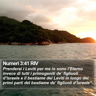 Numeri 3:41 RIV Bible Verse Image