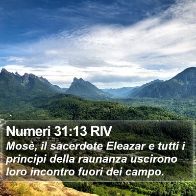 Numeri 31:13 RIV Bible Verse Image