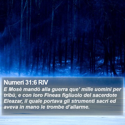 Numeri 31:6 RIV Bible Verse Image