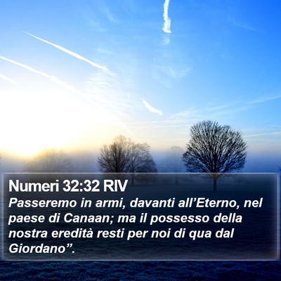 Numeri 32:32 RIV Bible Verse Image