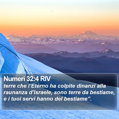 Numeri 32:4 RIV Bible Verse Image