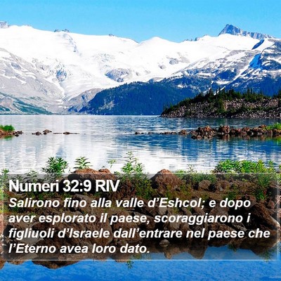 Numeri 32:9 RIV Bible Verse Image
