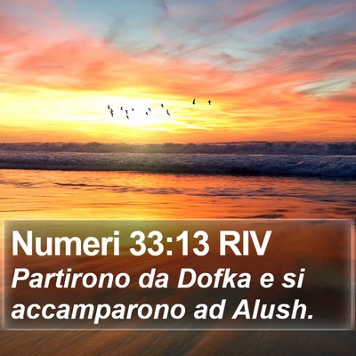 Numeri 33:13 RIV Bible Verse Image