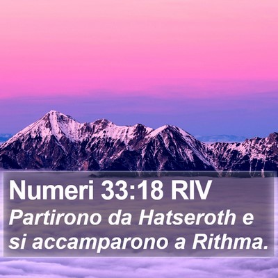 Numeri 33:18 RIV Bible Verse Image