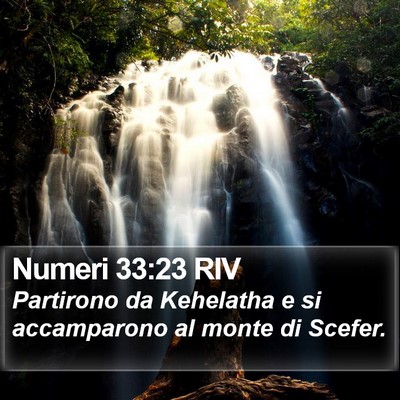 Numeri 33:23 RIV Bible Verse Image