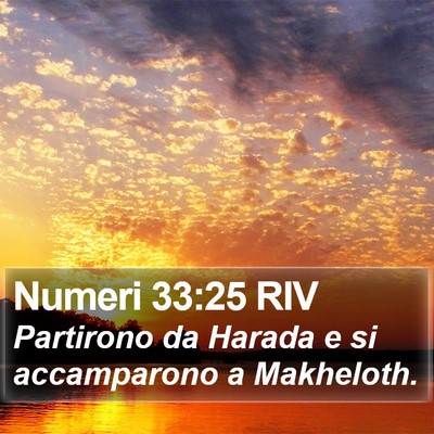 Numeri 33:25 RIV Bible Verse Image