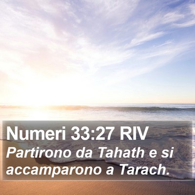 Numeri 33:27 RIV Bible Verse Image