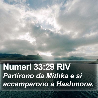 Numeri 33:29 RIV Bible Verse Image
