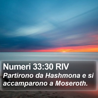 Numeri 33:30 RIV Bible Verse Image