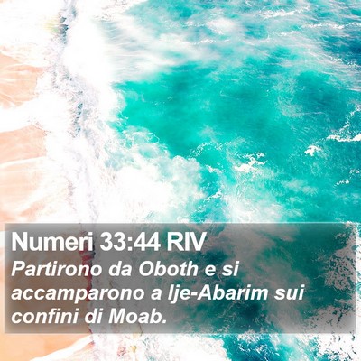 Numeri 33:44 RIV Bible Verse Image