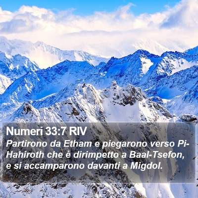 Numeri 33:7 RIV Bible Verse Image