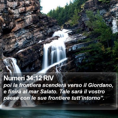 Numeri 34:12 RIV Bible Verse Image