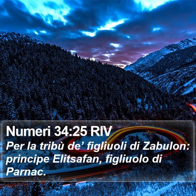 Numeri 34:25 RIV Bible Verse Image