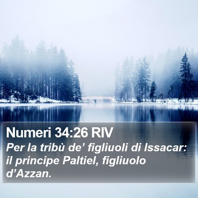 Numeri 34:26 RIV Bible Verse Image