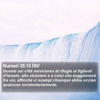 Numeri 35:15 RIV Bible Verse Image