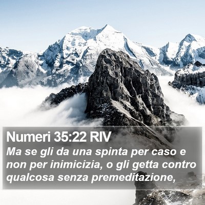 Numeri 35:22 RIV Bible Verse Image