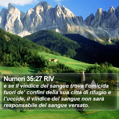 Numeri 35:27 RIV Bible Verse Image