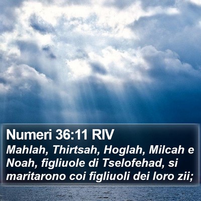 Numeri 36:11 RIV Bible Verse Image