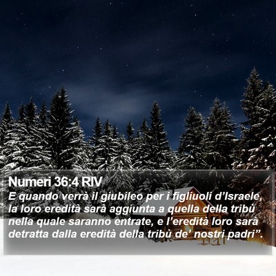 Numeri 36:4 RIV Bible Verse Image