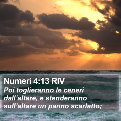 Numeri 4:13 RIV Bible Verse Image
