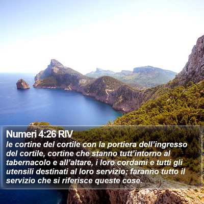 Numeri 4:26 RIV Bible Verse Image