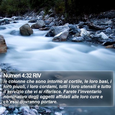 Numeri 4:32 RIV Bible Verse Image