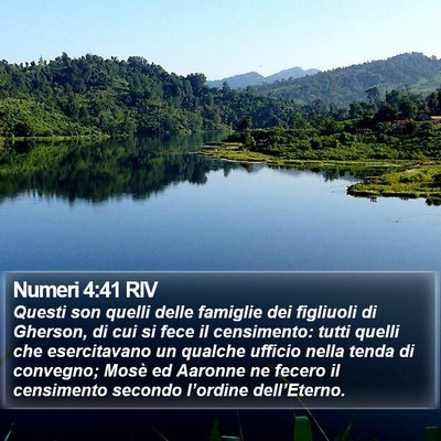 Numeri 4:41 RIV Bible Verse Image