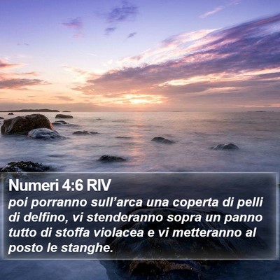 Numeri 4:6 RIV Bible Verse Image