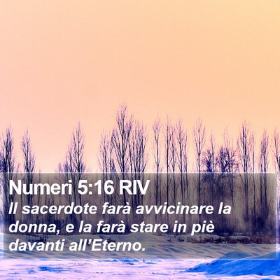 Numeri 5:16 RIV Bible Verse Image