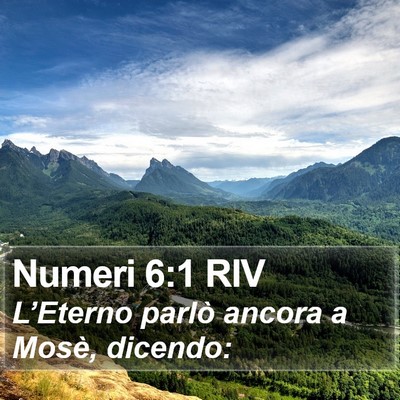 Numeri 6:1 RIV Bible Verse Image