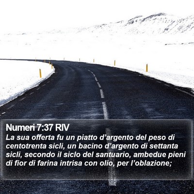 Numeri 7:37 RIV Bible Verse Image