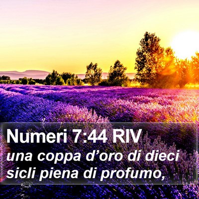Numeri 7:44 RIV Bible Verse Image
